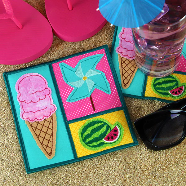 Summer Favorites Trivet (In-the-Hoop) - Image 2