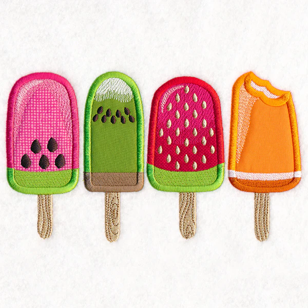 Summer Fruit Popsicles (Applique) - Image 5