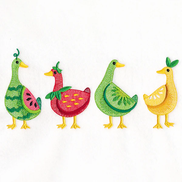 Summer Fruits Goose Border - Image 3