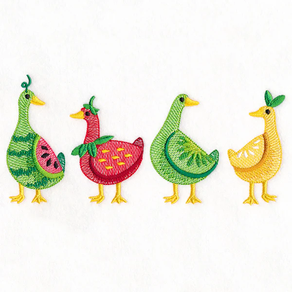 Summer Fruits Goose Border - Image 5