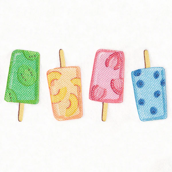 Summer Fruits Popsicle Border - Image 3