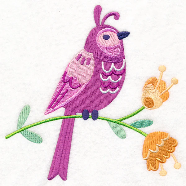 Summer Fun Bird and Flowers 4 - Image 7