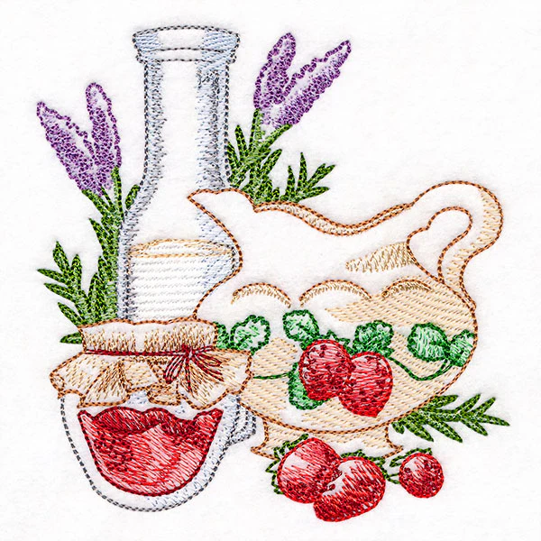 Summer Kitchen Essentials Still Life - Image 3