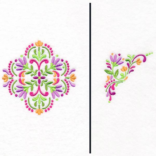 Summer Mandala Pillow Pair - Image 4