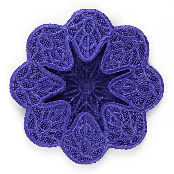 Summer Petals Wine Glass Coaster (Lace) - Image 5