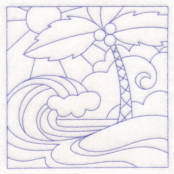Summer Quilting - Beach (Double Run) - Image 3