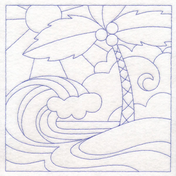 Summer Quilting - Beach (Double Run) - Image 6