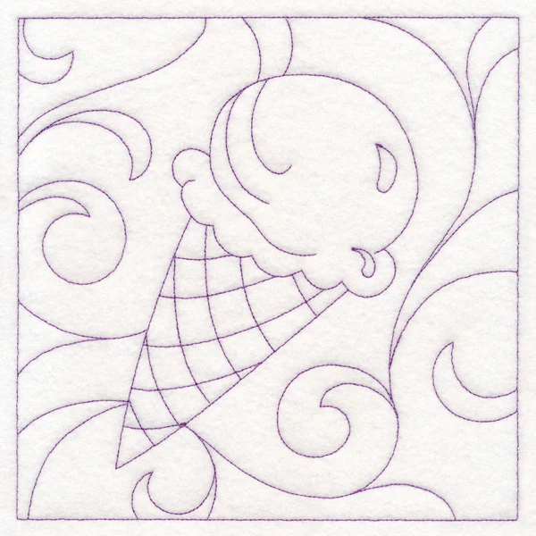 Summer Quilting - Ice Cream Cone (Double Run) - Image 6