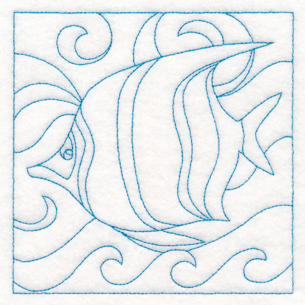 Summer Quilting - Tropical Fish (Double Run) - Image 4