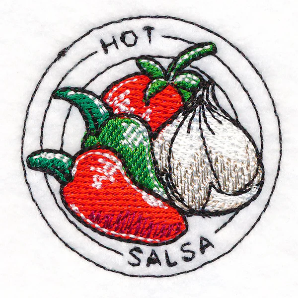 Summer Sensations Jar Topper - Hot Salsa - Image 2