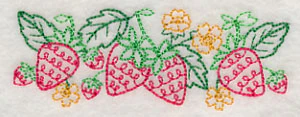 Summer Strawberry Border (Vintage) - Image 5