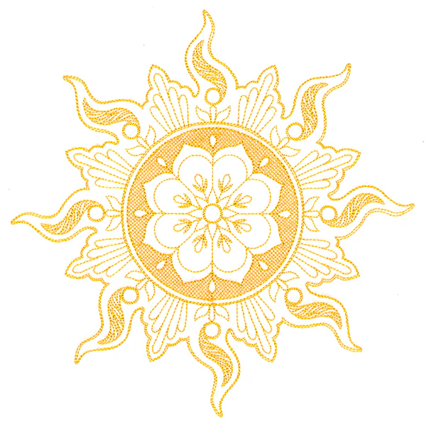 Summer Sunshine (Trapunto)