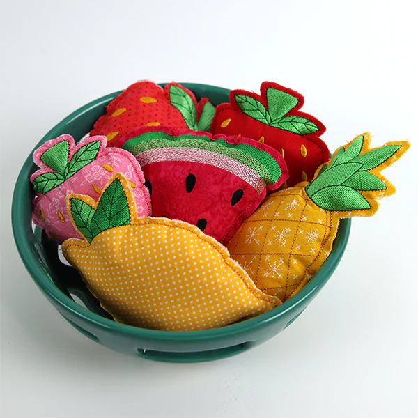 Summer Sweets - Strawberry Stuffie (In-the-Hoop) - Image 3