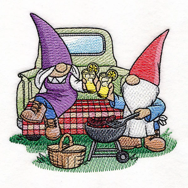 Summer Tailgate Retro Truck Gnomes - Image 4