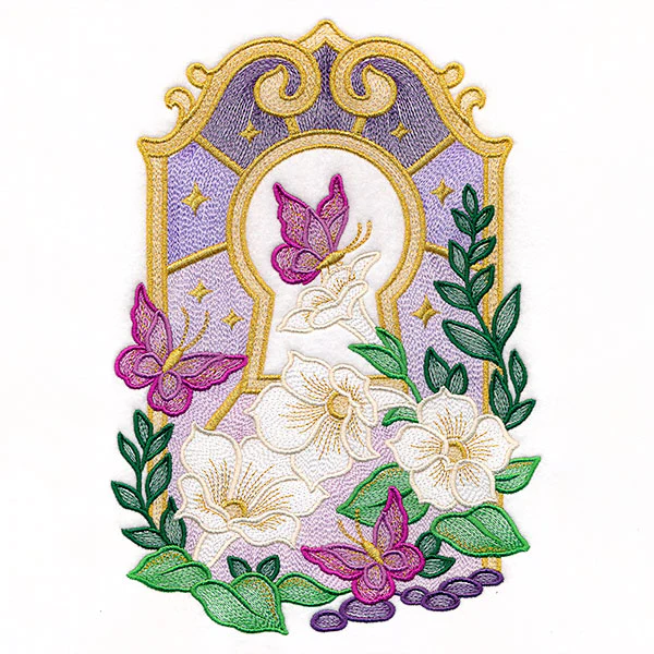 Summer Twilight Butterflies and Moonflowers - Image 7
