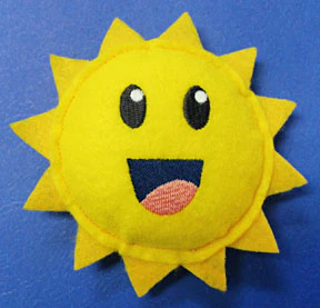 Sun Stuffie (In-the-Hoop) - Image 4