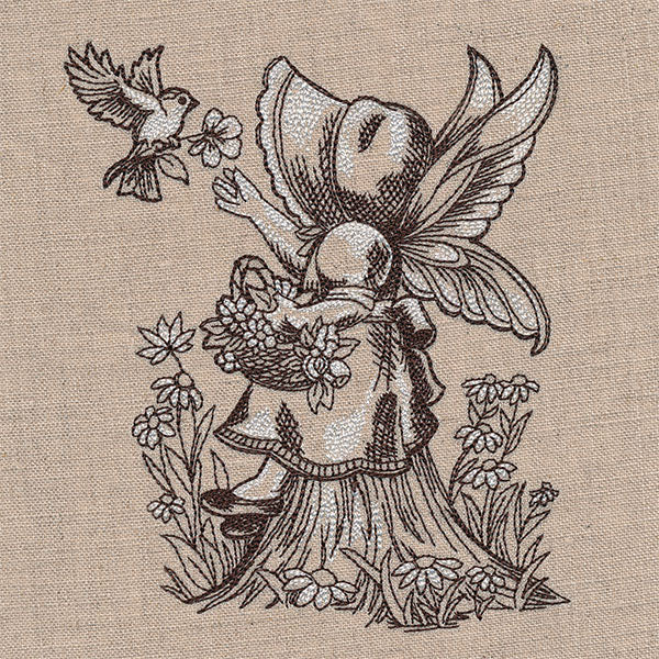 Sunbonnet Sue Fairy Garden - Image 3