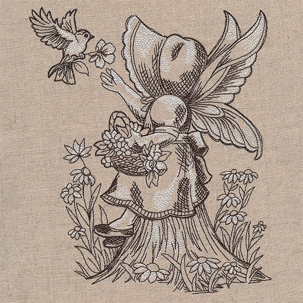 Sunbonnet Sue Fairy Garden - Image 4