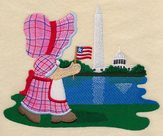 Sunbonnet Sue in Washington D.C. - Image 3
