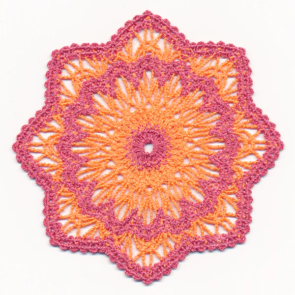 Sunburst Doily (Battenburg Lace) - Image 5