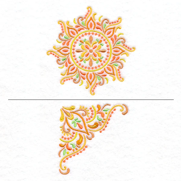 Sunburst Pillow Pair - Image 4