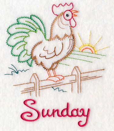 Sunday Rooster (Vintage) - Image 3