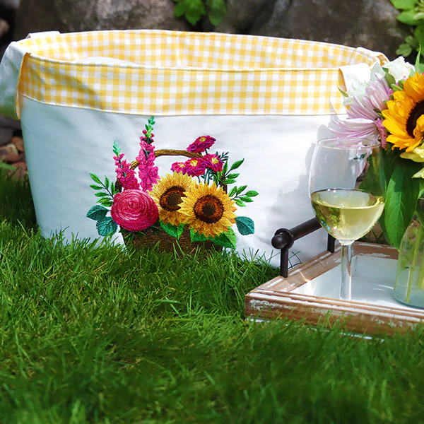 Sunflower Basket Bouquet - Image 4