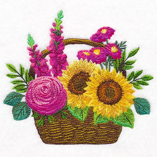 Sunflower Basket Bouquet - Image 5