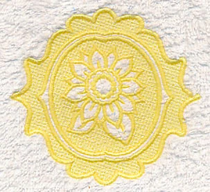 Sunflower Medallion (Embossed) - Image 4