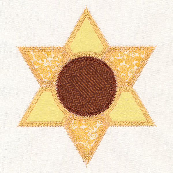 Sunflower Quilt Block (In-the-Hoop) - Image 3