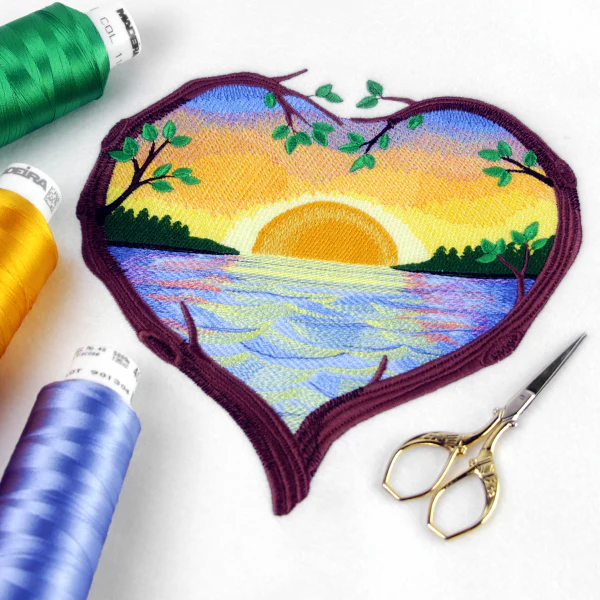 Sunset at the Lake Heart - Image 6