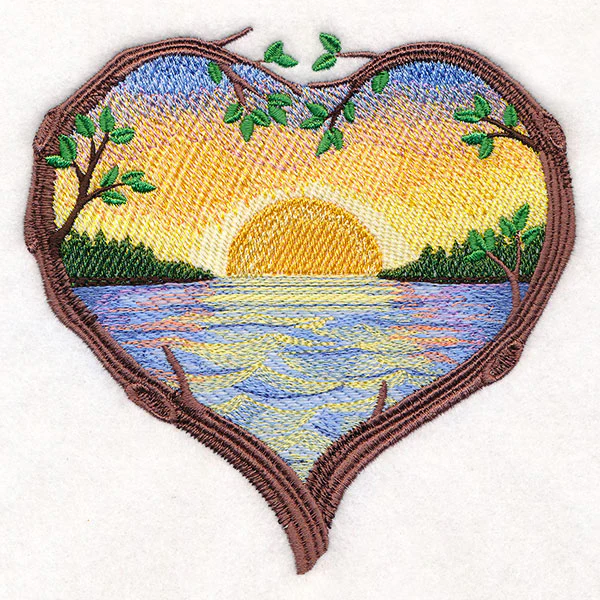 Sunset at the Lake Heart - Image 7