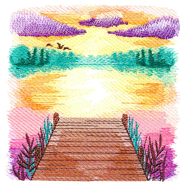 Sunset Dreams on the Lake - Image 10