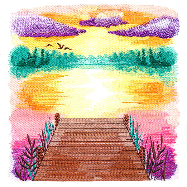 Sunset Dreams on the Lake - Image 13