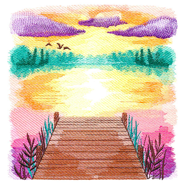 Sunset Dreams on the Lake - Image 4