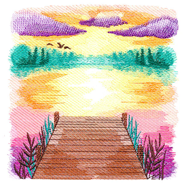 Sunset Dreams on the Lake - Image 7