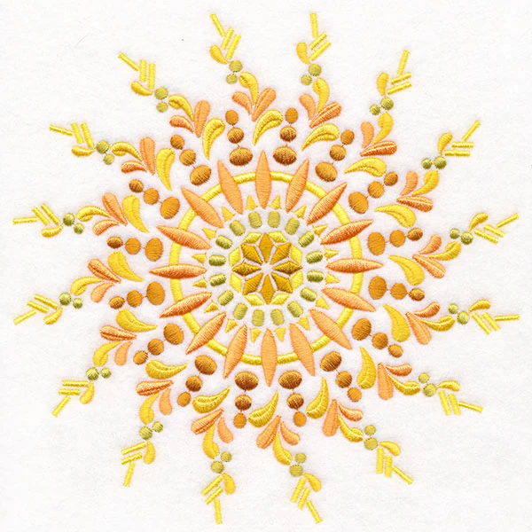 Sunshine Stitches Mandala