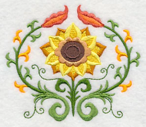 Suzani Fall Sunflower - Image 2