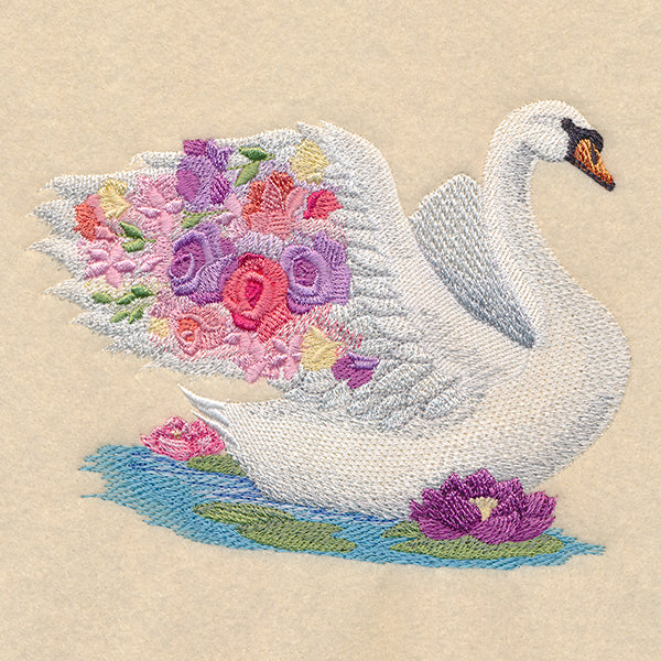 Swan in Bloom - Image 3