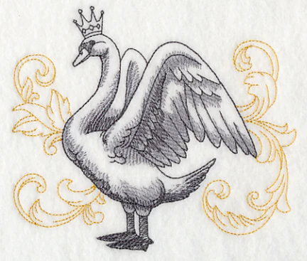 Swan In Crown - Image 3