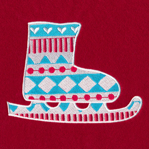 Sweater Silhouette Ice Skate - Image 4