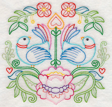 Swedish Folk Art - Birds (Vintage) - Image 3