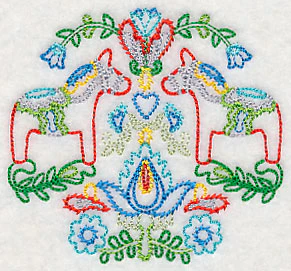Swedish Folk Art - Dala Horse (Vintage) - Image 5