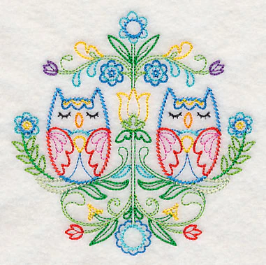 Swedish Folk Art - Owls (Vintage) - Image 4