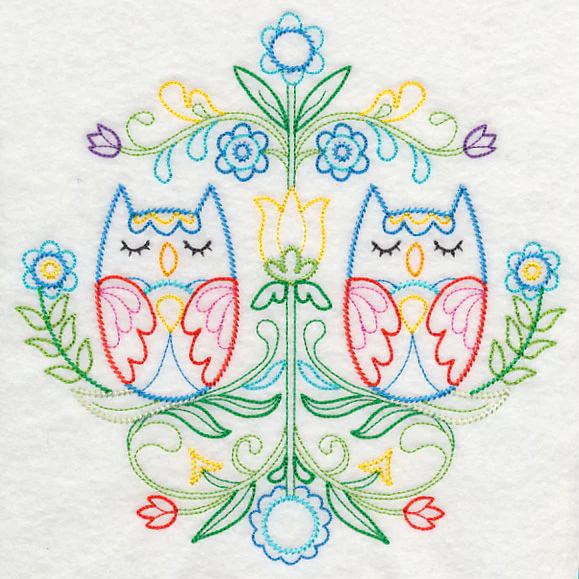 Swedish Folk Art - Owls (Vintage) - Image 6