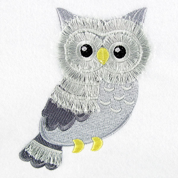 Sweet as Can Be Winter Owl (Fringe) - Image 5