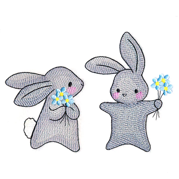 Sweet Aster Bunnies - Image 3