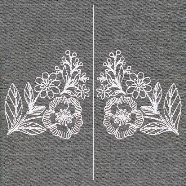 Sweet Blooms Mask Motif - Image 7