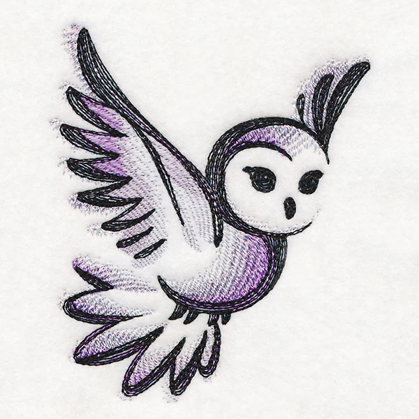 Sweet Brushstroke Owl - Image 5