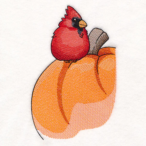 Sweet Cardinal and Pumpkin - Image 7